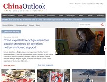 Tablet Screenshot of chinaoutlook.com